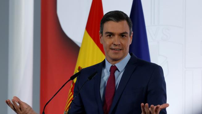 Comparecencia de Pedro Sánchez en La Moncloa