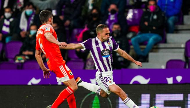 Partido Real Valladolid contra Burgos FC.