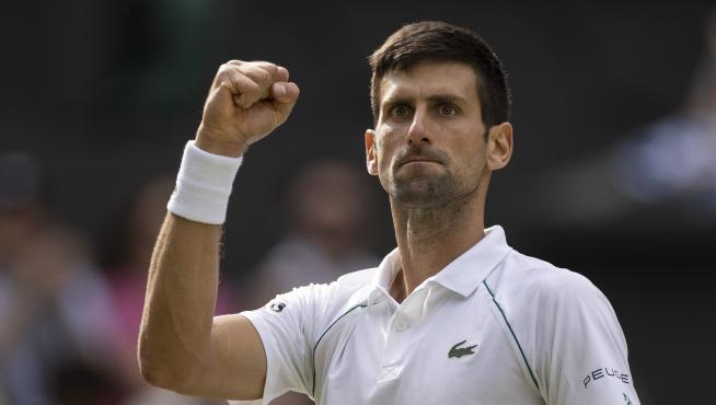 El tenista Novak Djokovic.