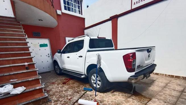 Lugar donde fue asesinado Roberto Toledo
