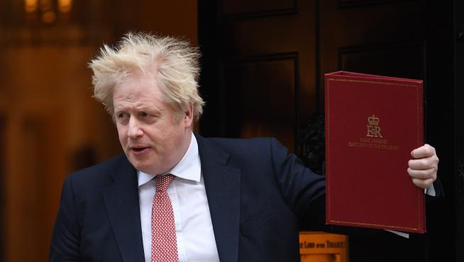 El primer ministro británico, Boris Johnson BRITAIN POLITICS CORONAVIRUS COVID19