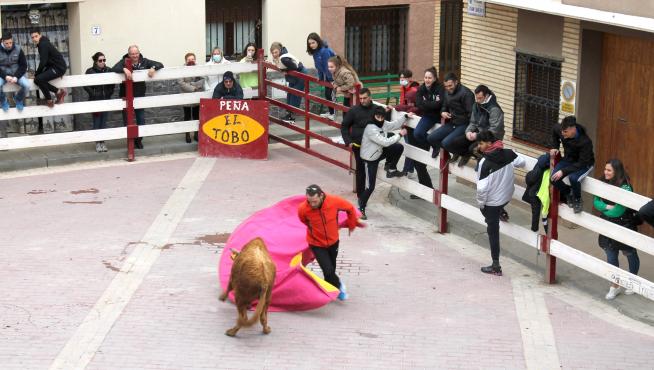 Las fiestas de Pradilla, por San Sebastián, se aplazaron en enero y se han celebrado estos días.
