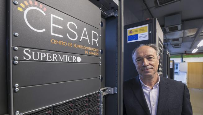 Alfonso Tarancón, director del Centro de Supercomputación de Aragón.