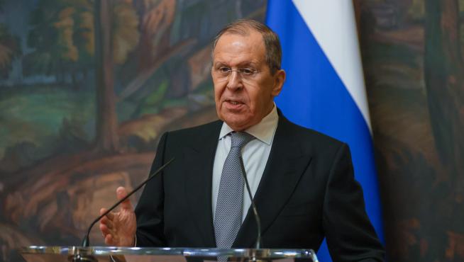 El ministro de Exteriores, Sergei Lavrov.