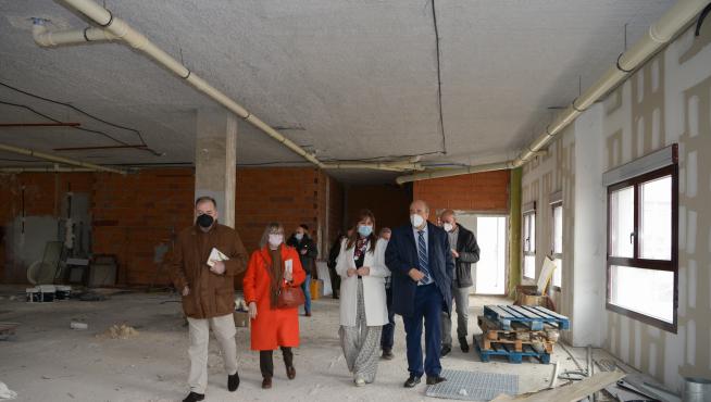 La consejera Sira Repolles anuncia proyecto de nuevo centro de salud en Calamocha /2022-03-16/ Foto: Jorge Escudero[[[FOTOGRAFOS]]]