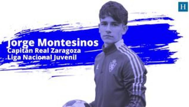 El Real Zaragoza le hizo "cumplir un sueño" al capitán de la Liga Nacional Juvenil