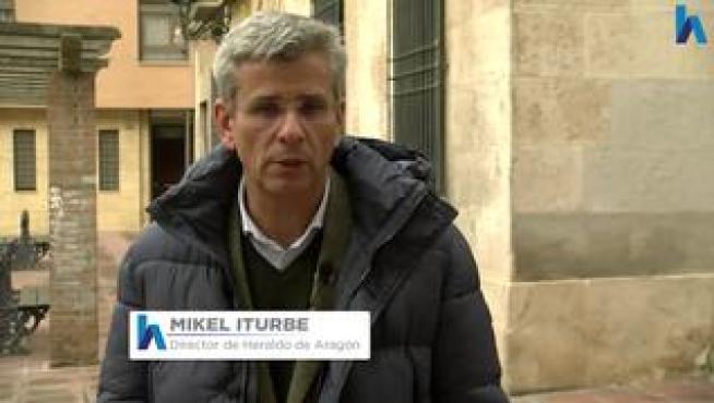 El director de Heraldo de Aragón, Mikel Iturbe, habla sobre los medios en Europa y el papel que están jugando en la crisis de Ucrania