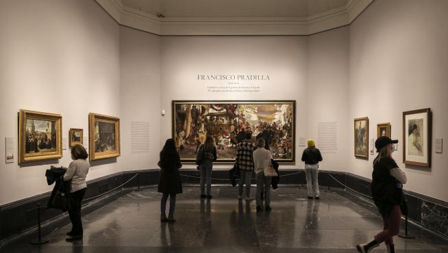 Exposición de Francisco Pradilla en el Museo Del Prado.