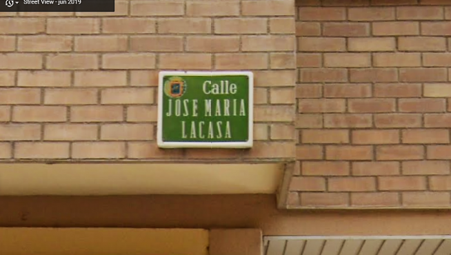 El nombre de José María Lacasa es uno de los que la sentencia obliga a eliminar del callejero de Huesca.