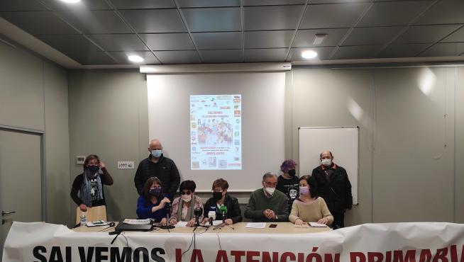 Más de 60 entidades aragonesas se manifiestan este domingo en defensa de la Atención Primaria.