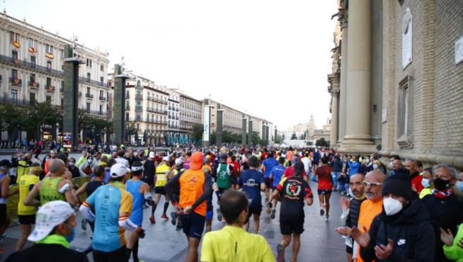 Maratón de Zaragoza.