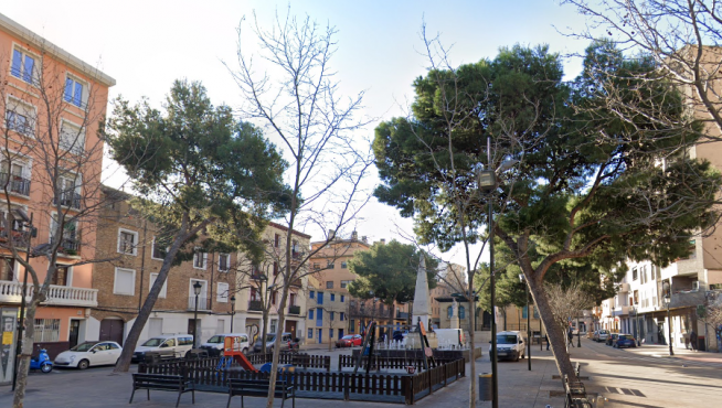 Plaza Santo Domingo en Zaragoza