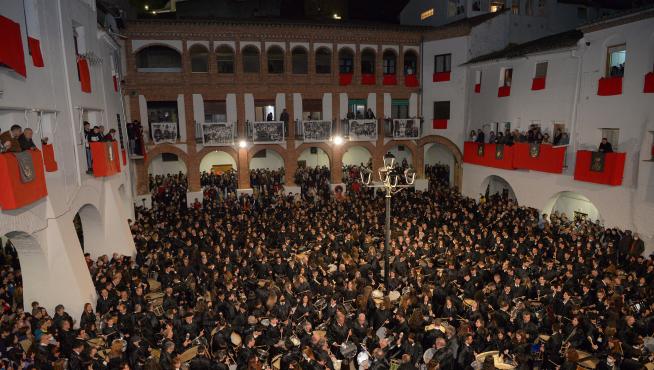 Rompida de la hora en Hijar /2022-04-15/ Foto: Jorge Escudero[[[FOTOGRAFOS]]]