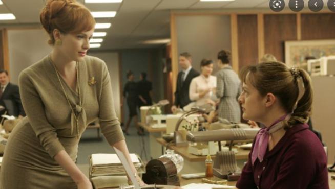 Una escena de 'Mad Men'.