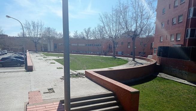 El espacio propuesto como huerto didáctico está cerca de la Escuela de Hostelería.