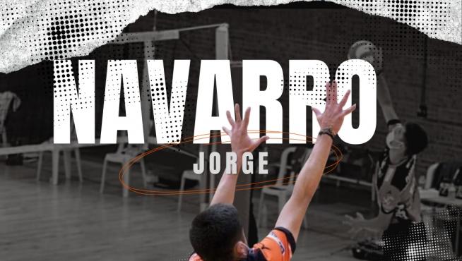 Jorge Navarro da el salto de las categorías inferiores a la primera plantilla del CV Teruel.