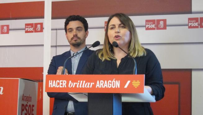 Noemí Villagrasa, diputada socialista por Zaragoza.