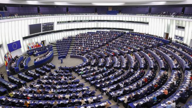 Parlamento Europeo, este martes.