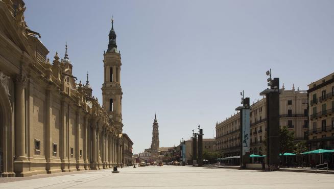 Ola de calor en Zaragoza, jueves 15 de junio de 2022