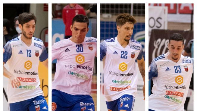 Jamur, Bruno Iacovino, Piqueras y Dani Santos no seguirán en el Fútbol Emotion Zaragoza.