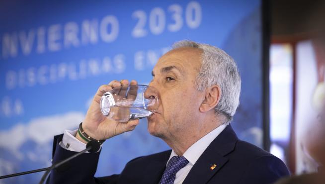 Alejandro Blanco, del COE, da la puntilla a la candidatura de Aragón y Cataluña, en imágenes