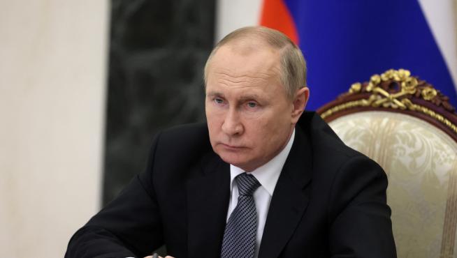 Vladímir Putin, este martes en Moscú