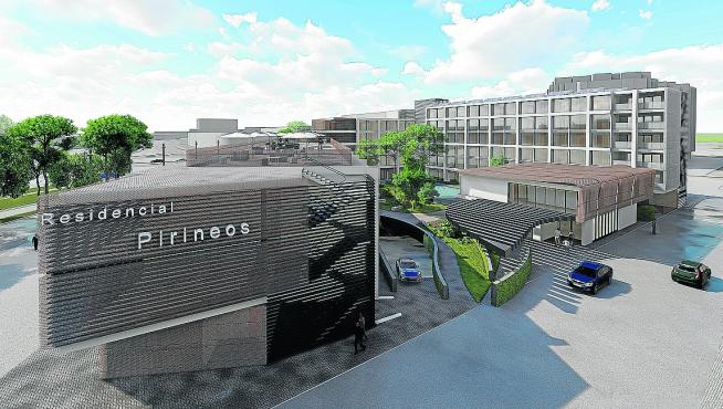 Recreación de la residencia juvenil del Actur