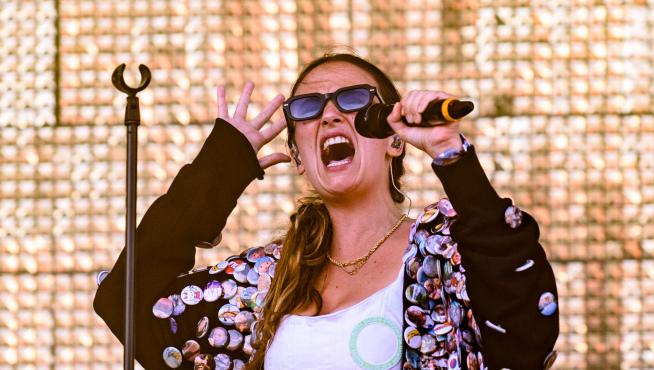 Rigoberta Bandini, en su reciente actuación en el festival BBK Live.