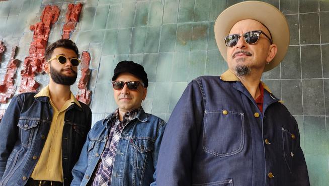 Mario Angás, Miguel Ángel Hernández y Francho Angás conforman Raunchy!.
