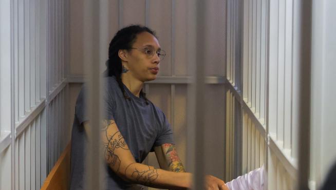 Brittney Griner, baloncestista detenida en Moscú