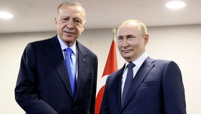 Erdogan y Putin se reúnen este viernes.