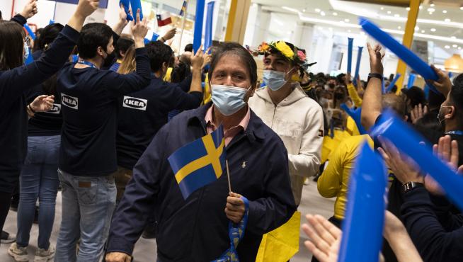 Inauguración de la primera tienda de la multinacional sueca Ikea en Chile
