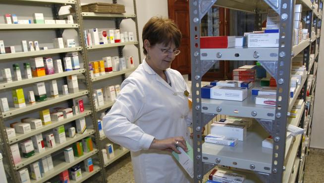 Farmacia rural de Celadas, en una imagen de archivo.
