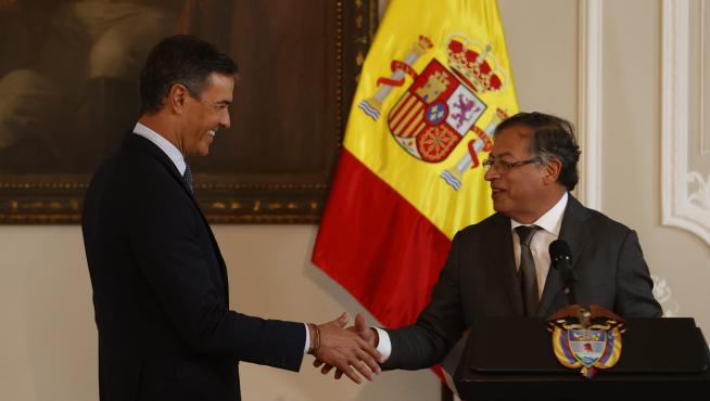 Visita del presidente del gobierno de España, Pedro Sánchez, en Colombia