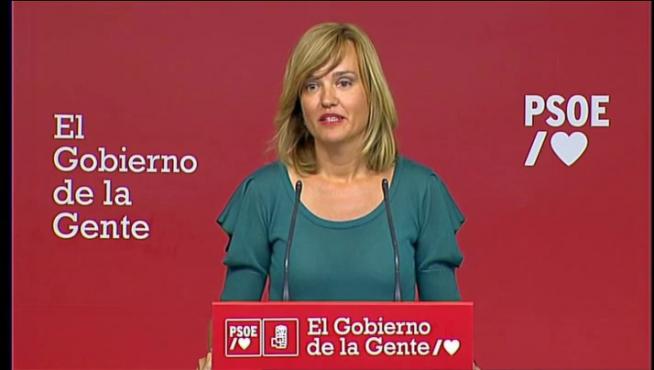 Pilar Alegría también recomienda al líder de la oposición que de respuestas “con hechos”