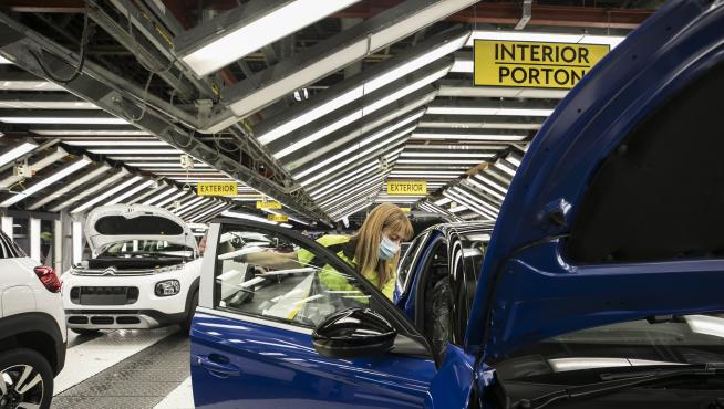 Planta de Opel España en Figueruelas, del grupo Stellantis.