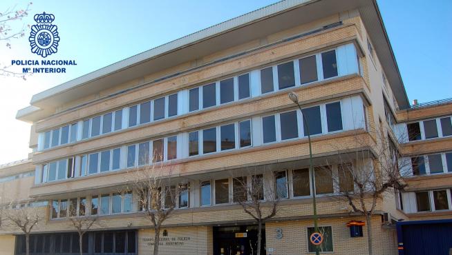 Imagen de la comisaría provincial de la Policía Nacional en Huesca.