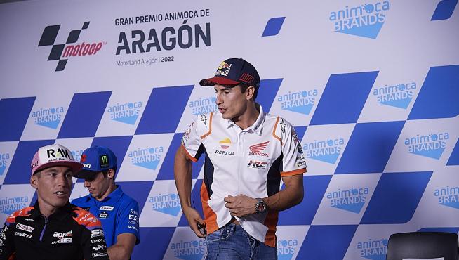 Rueda de prensa del GP de Aragón en Motorland