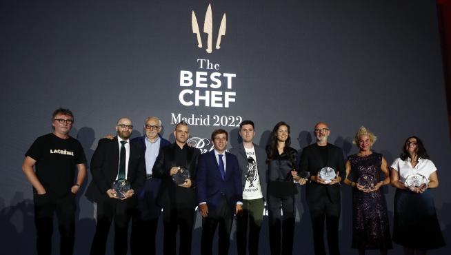 Foto de los premiados en la gala, celebrada en Madrid