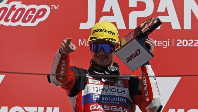 Quinta victoria de la temporada para Izan Guevara en Moto3