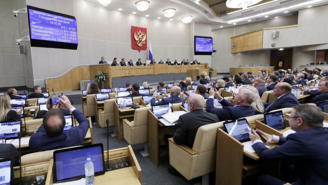 La Duma ratifica de forma unánime la anexión a Rusia de los cuatro territorios de Ucrania