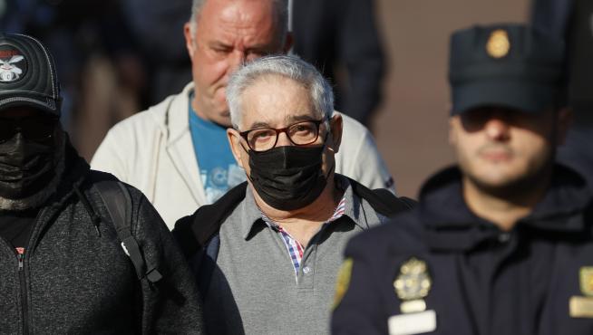 El acusado Francisco José Garzón Amo, maquinista del Alvia descarrilado en 2013