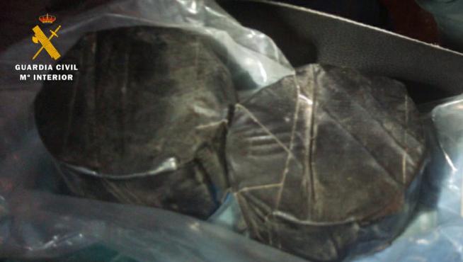 Detenidas dos personas que transportaban 400 gramos de heroína en Garrapinillos.