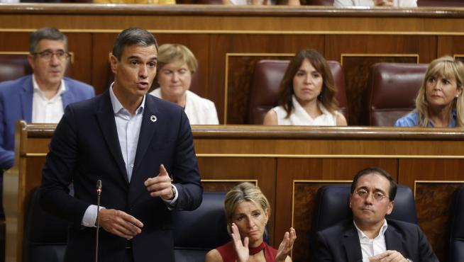 Comparecencia de Pedro Sánchez en el Congreso.