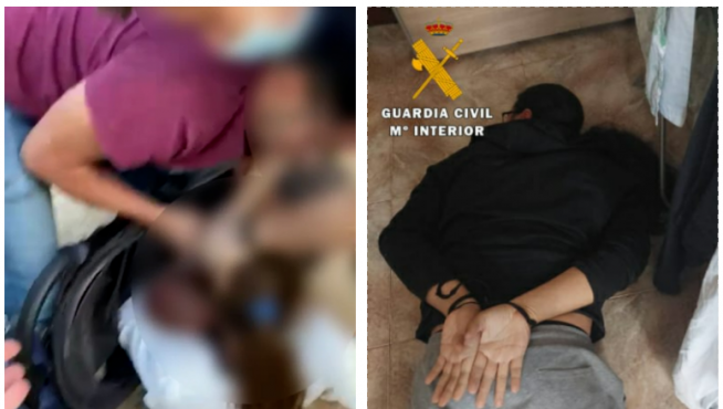 La familia que raptó al bebé en el Monasterio de Piedra urdió una trama en  la que participaron al menos cinco personas