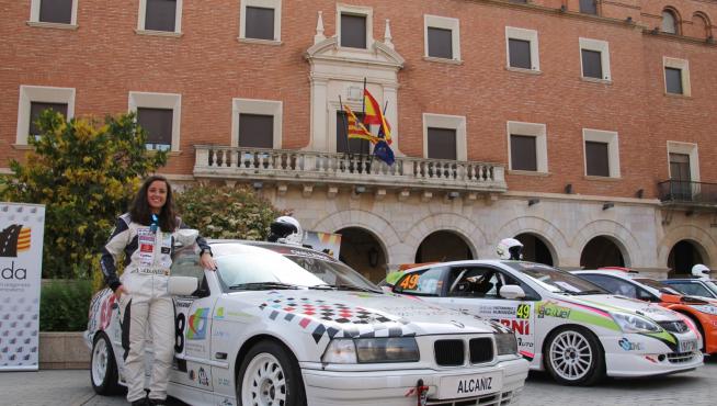 La piloto alcañizana Laura Aparicio