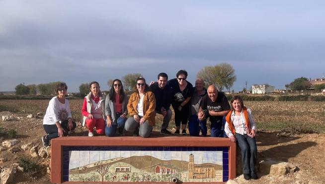 Varios vecinos han participado en la realización del proyecto.