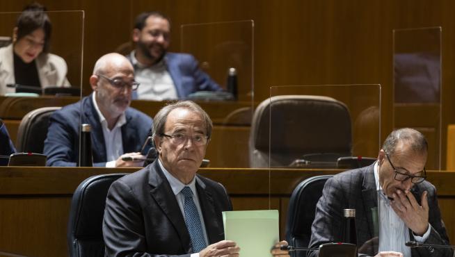Pleno de las Cortes de Aragón del 10 de noviembre de 2022 en el que se ha aprobado el techo de gasto para 2023