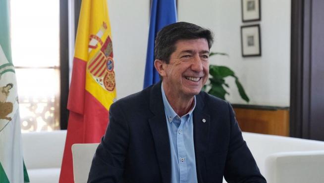 El exlíder de Ciudadanos en Andalucía Juan Marín.