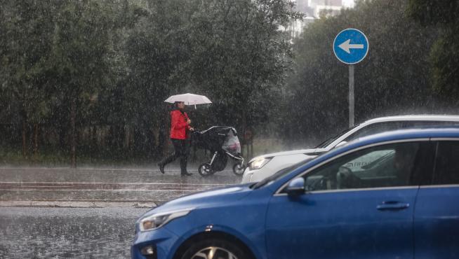 Temporal del lluvias en Castellón